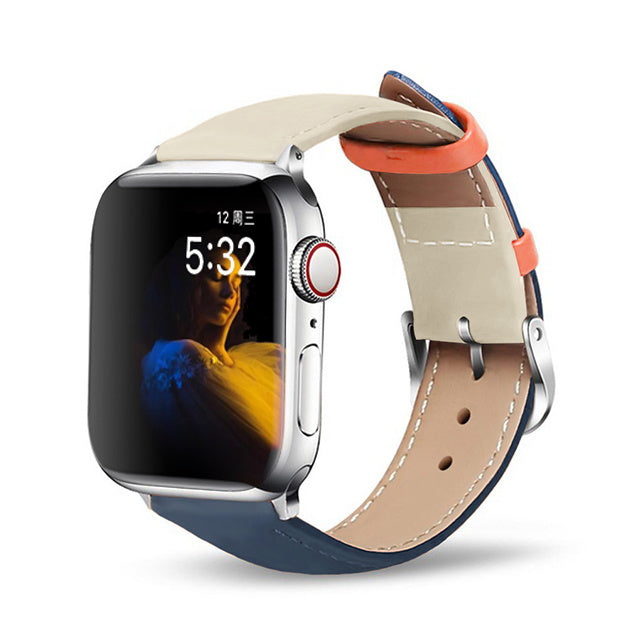 Premium Genuine Leather Apple Watch Strap