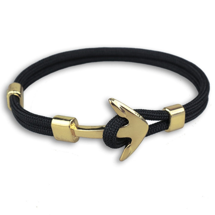 Nautical Anchor Braided Bracelet