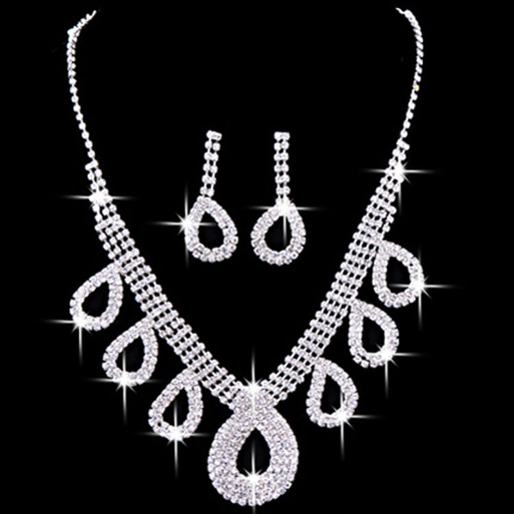 Sparkling Crystal Bridal Jewelry Set