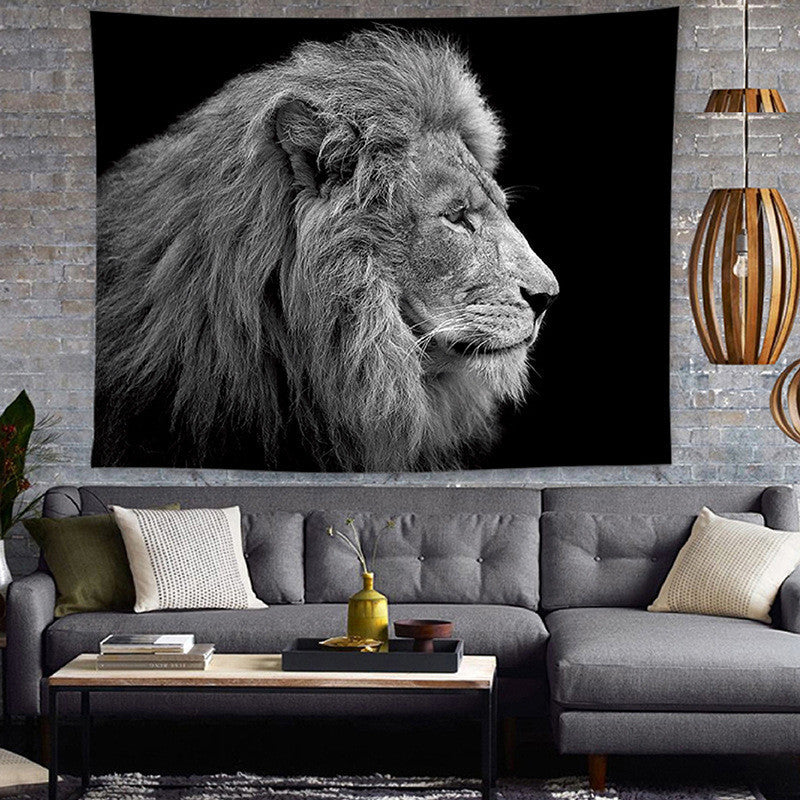 Exotic Wildlife Printed Tapestry