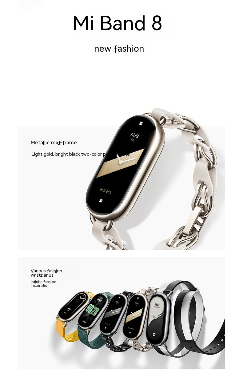 Sports Health Smart Watch: AMOLED Display & Waterproof