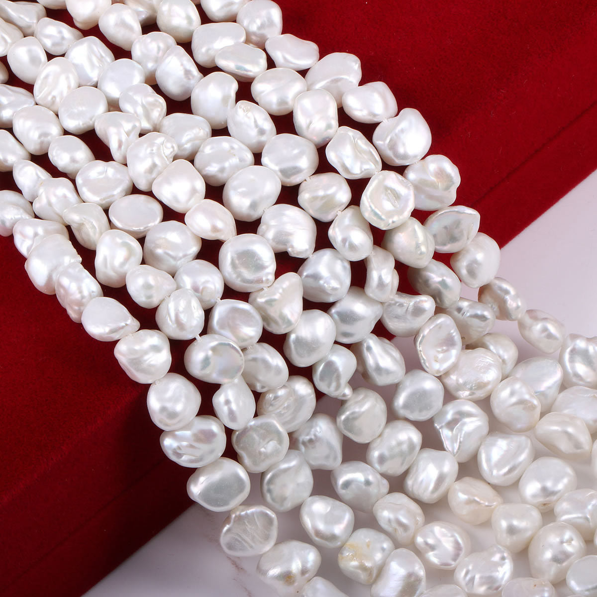 Natural Freshwater Shaped Pearl Beads
