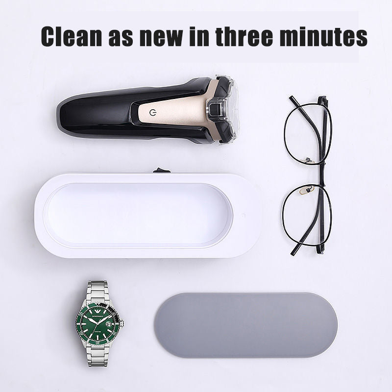 Ultrasonic Cleaning Machine for Jewelry, Glasses, & More