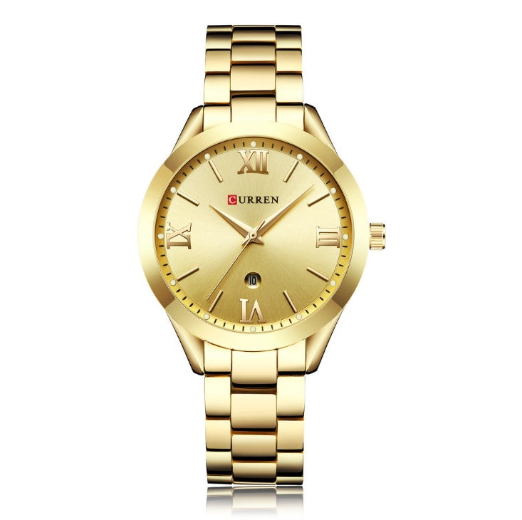 CURREN 9007 Rose Gold Quartz Ladies Watch