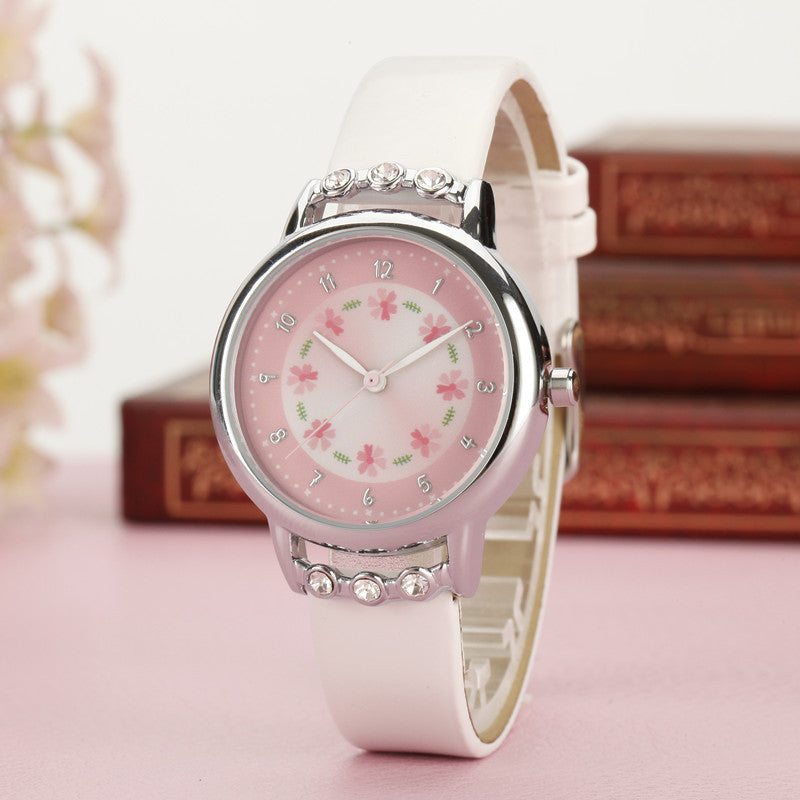 Girls' Waterproof Quartz Watch