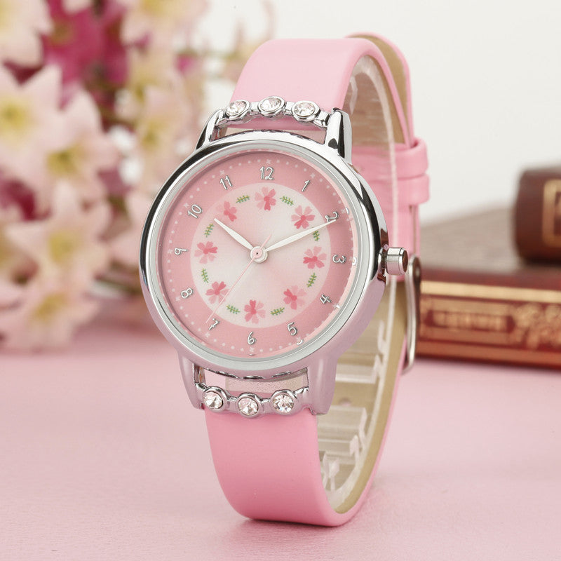 Girls' Waterproof Quartz Watch