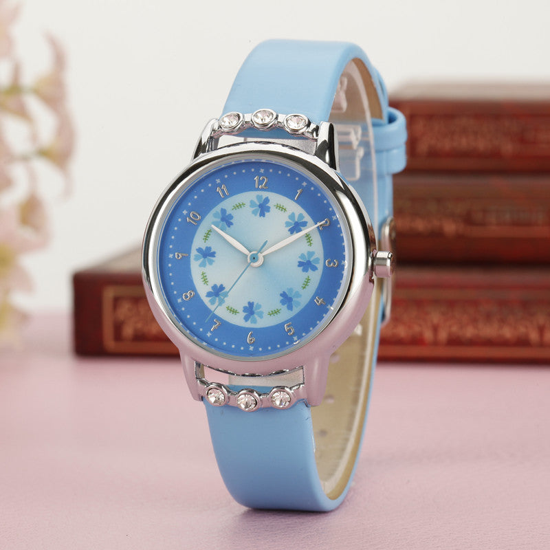 Girls' Waterproof Quartz Watch