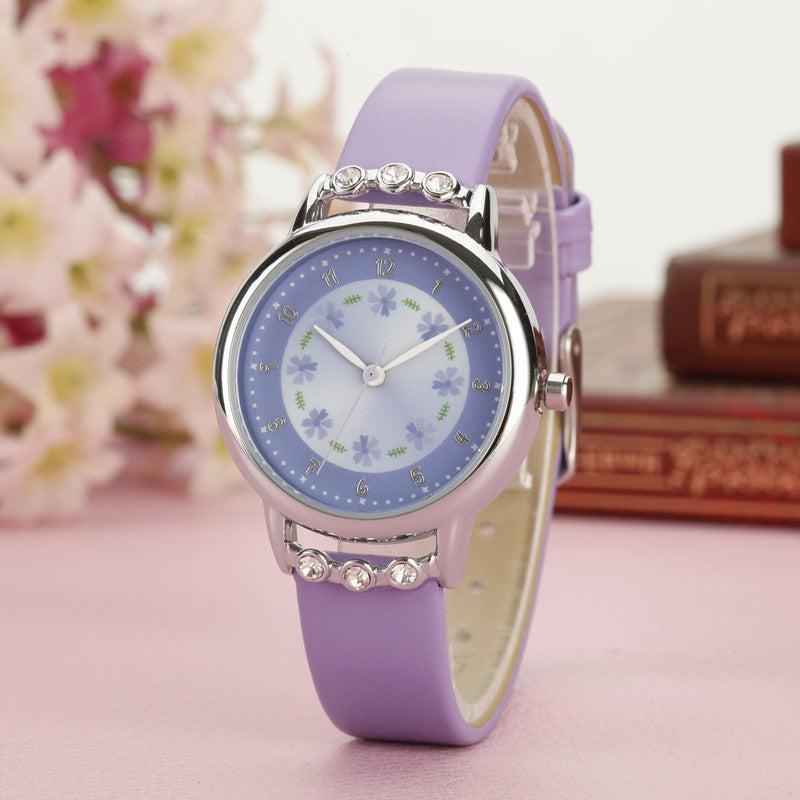 Girls' Waterproof Quartz Watch