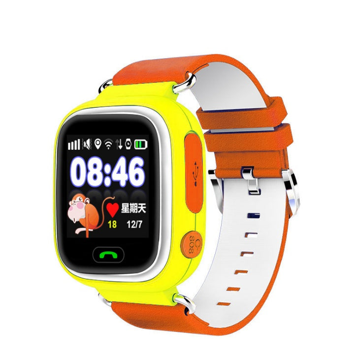 Advanced Q90 GPS Kids' Smartwatch with Real-Time Tracking
