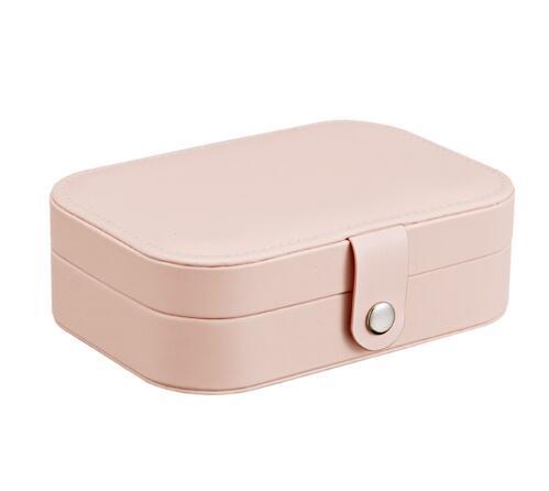 Portable Travel Jewelry and Cosmetic Storage Box