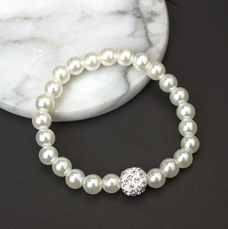 Three-Piece Pearl Jewelry Set