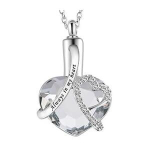 "Always in My Heart" Urn Pendant & Perfume Bottle