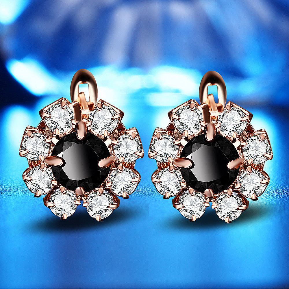 Enchanting Four-Piece Flower Jewelry Set