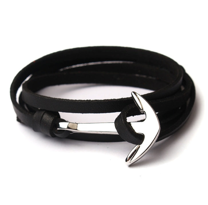 Nautical Anchor Braided Bracelet