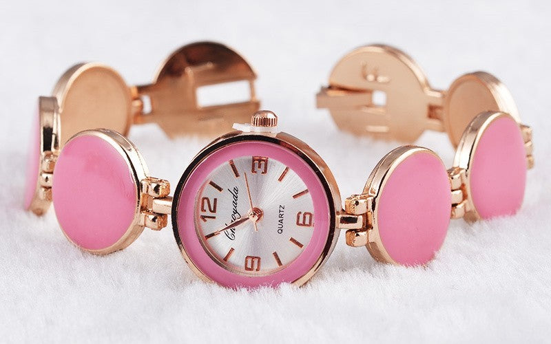 Nobler Wafer Design Quartz Bracelet Watch