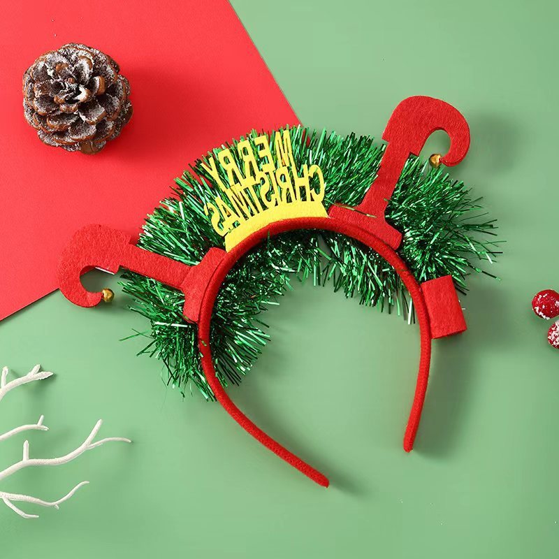 Glowing Christmas Hair Band Headwear