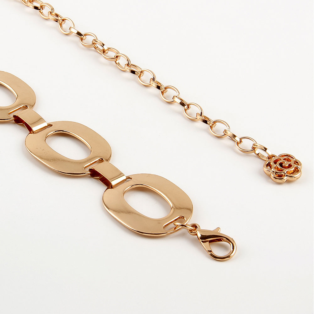 O-Ring Metal Waist Chain Belt - High-Grade Adjustable