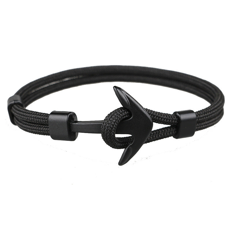Nautical Anchor Braided Bracelet