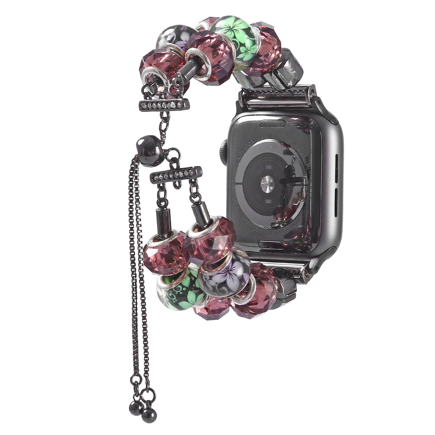 DIY Charm Apple Watch Band - Adjustable Handmade Jewelry Watchband