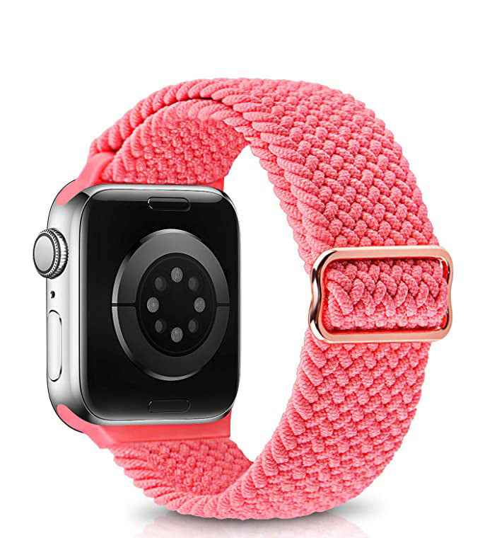 Adjustable Woven Nylon Watchband for Apple Watch