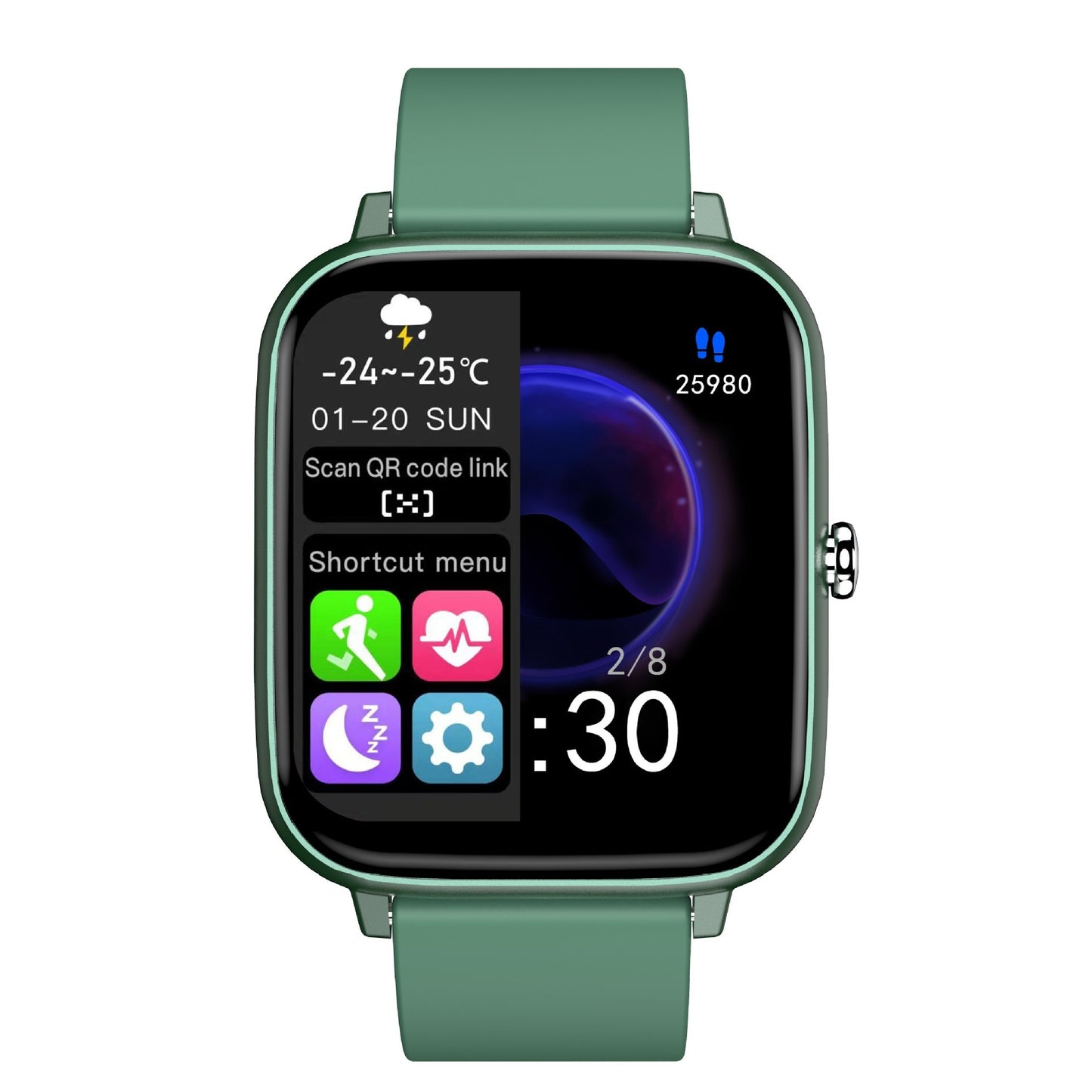 Full Touch Bluetooth Calling Smartwatch with Music Playback