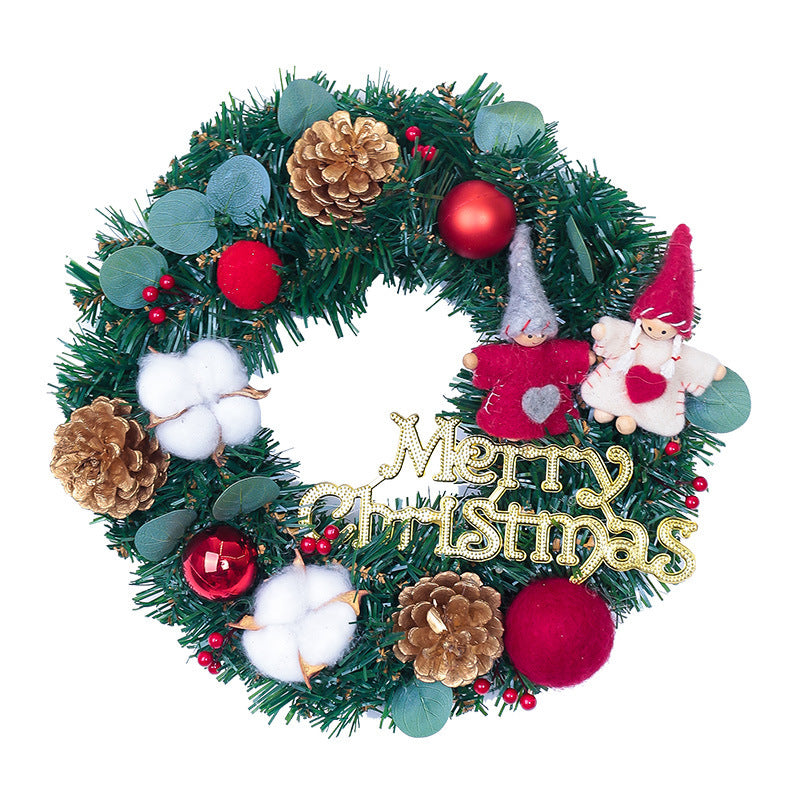 Festive Imitation Cotton Wall Hanging Garland