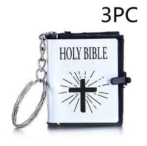 Mini English Holy Bible Keychain - 170 Miniature pages
