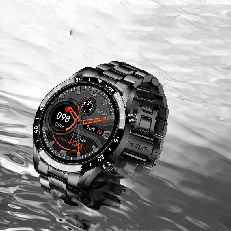 Smart Pedometer Watch with Heart Rate & Blood Oxygen Detection