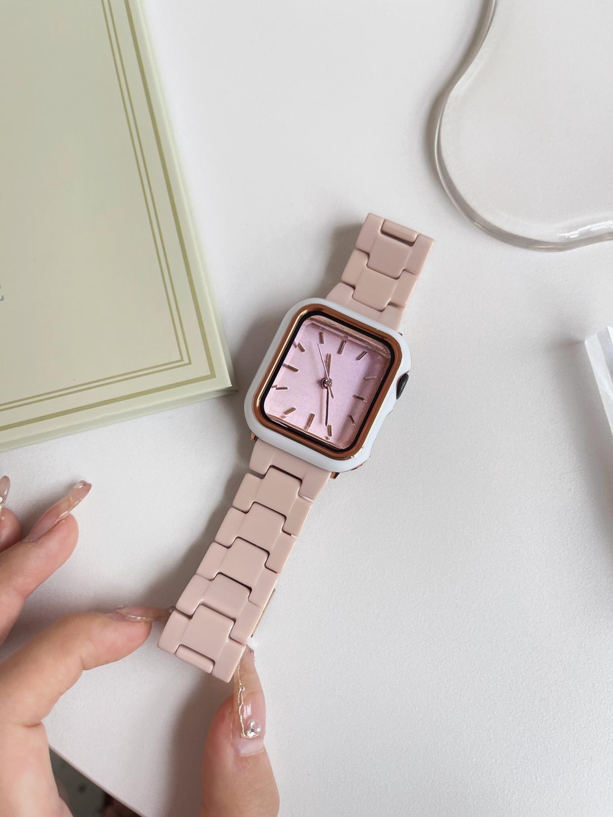 Lightweight Resin Watch Band & Case for Apple Watch