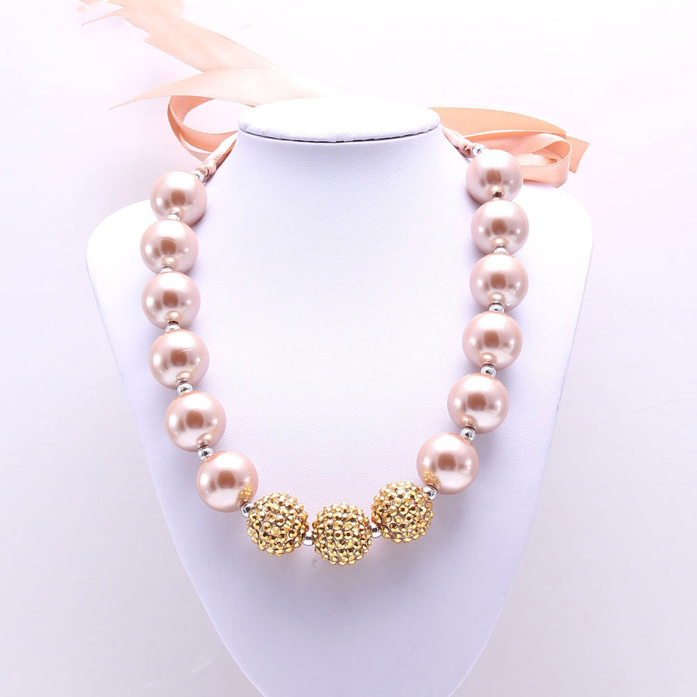 Children's Round Bead Necklace