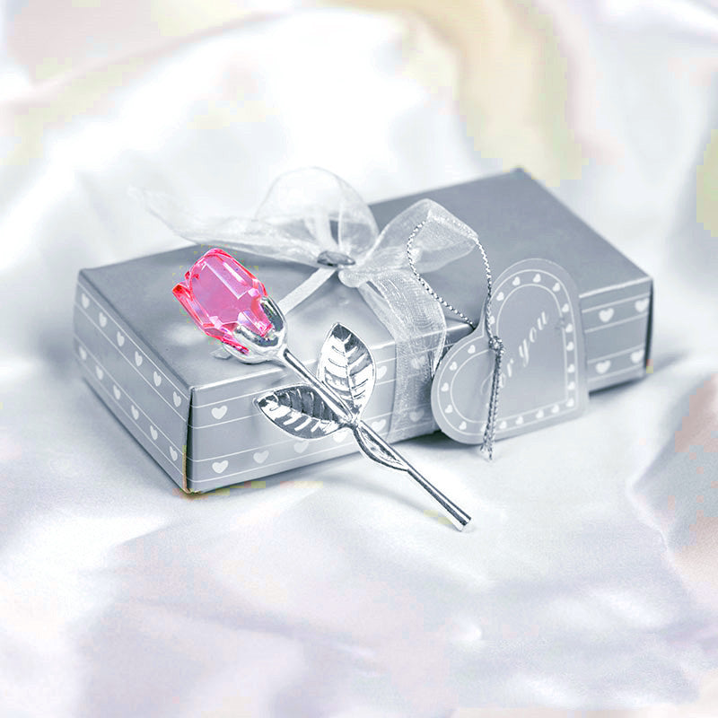 Crystal Metal Rose Valentine's Day Gift