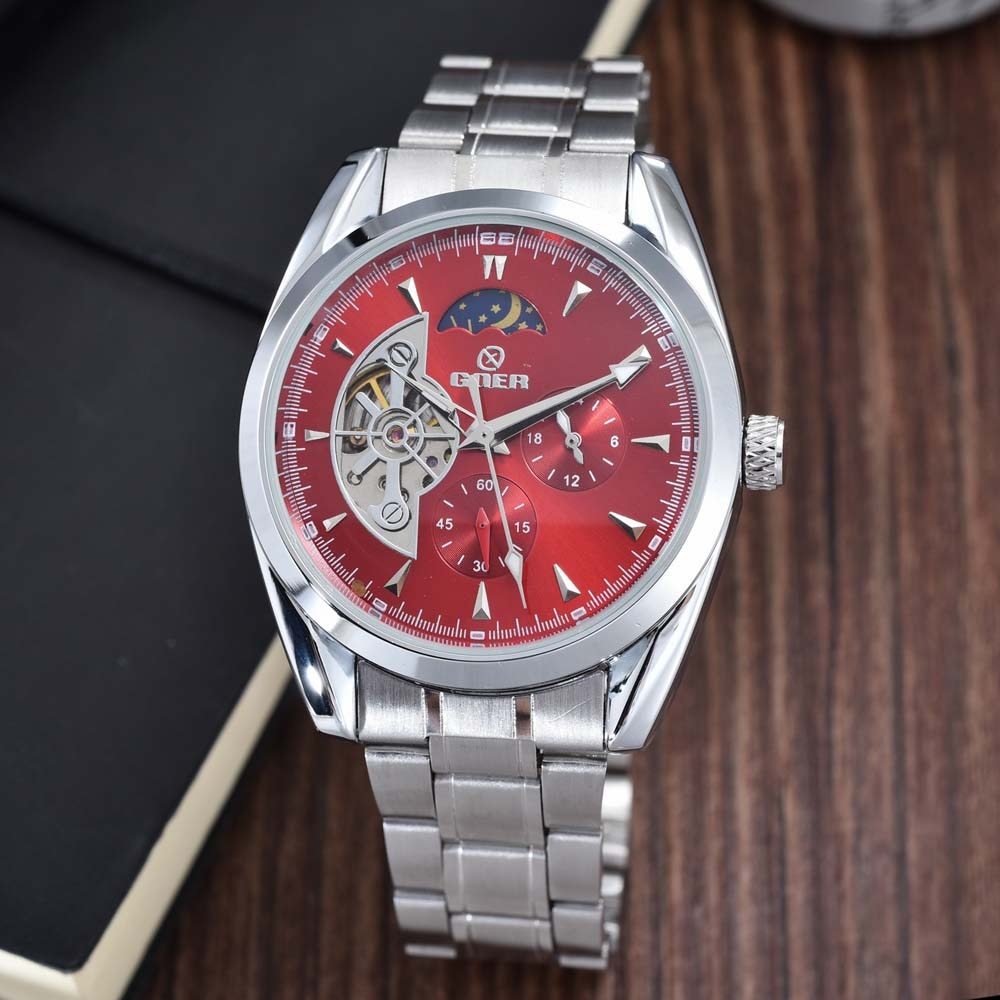Men's Tourbillon Automatic Mechanical Wristwatch