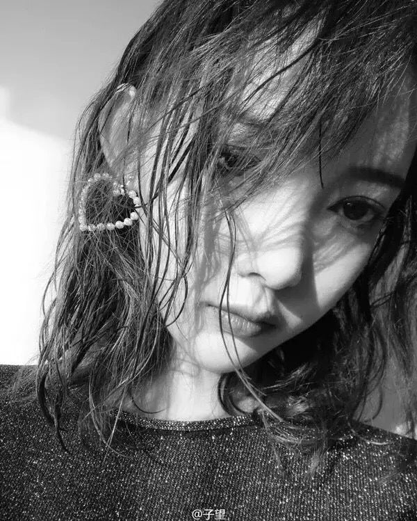 Pearl Heart Dangle Earrings