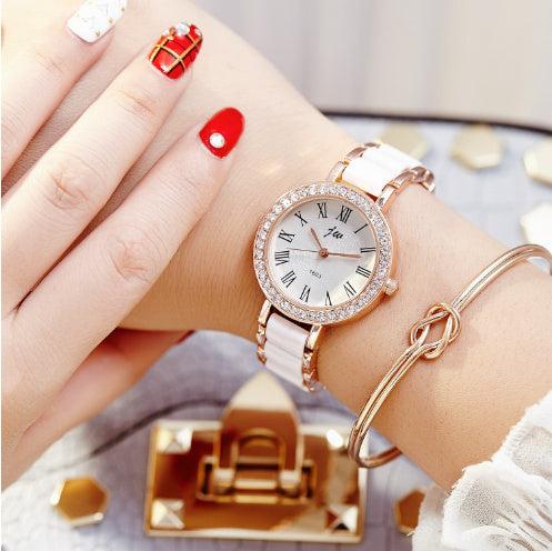 Effortless Elegance: Women's Casual Waterproof Quartz Watch