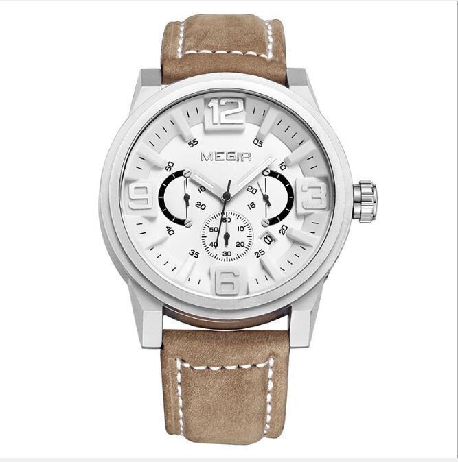 Men's Three-Eye Luminous Waterproof Sport Watch