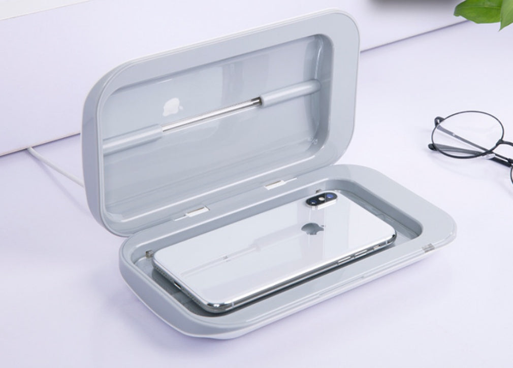 New 5V Double UV Phone Sterilizer Box: Personal Sanitizer & Aromatherapy