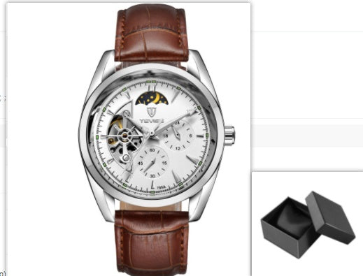 Men's Tourbillon Automatic Mechanical Watch