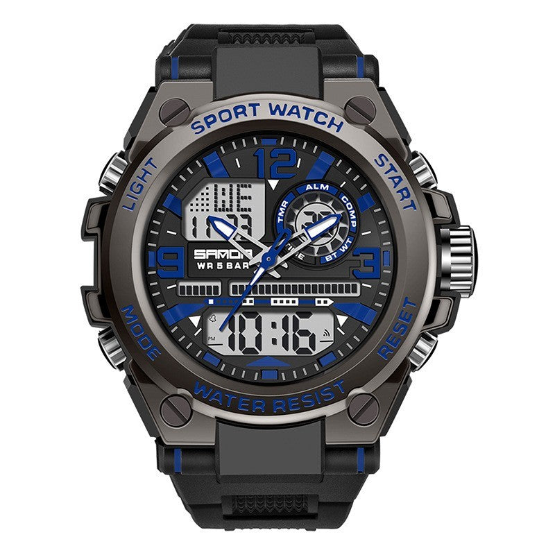 Multifunctional Digital Electronic Watch: Waterproof & Trendy