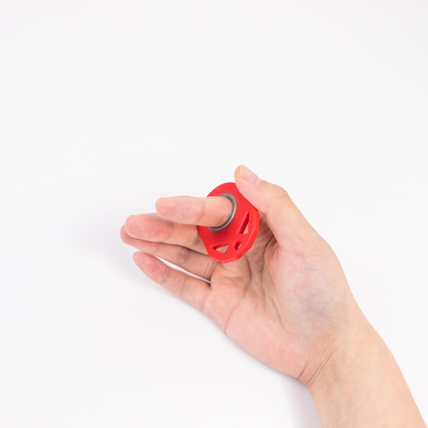 Creative Fidget Spinner Keychain with Luminous Option
