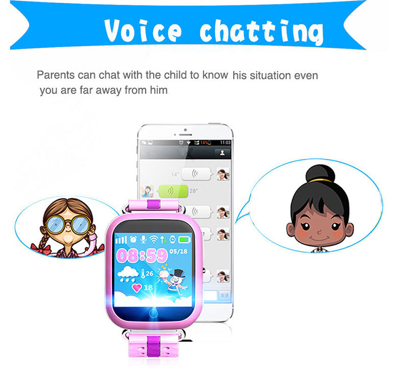 Hold Mi GPS Smart Watch Q750 Q100: Kid's Safety and Learning Device