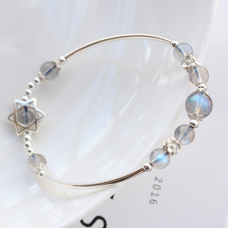 Moonlight Stone 925 Silver Bracelet