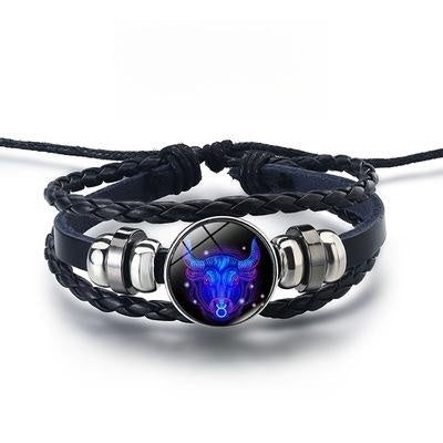 Zodiac Luminous Starry Sky Bracelet