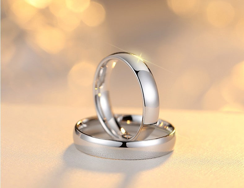 Unique Cow Pattern 925 Silver Ring