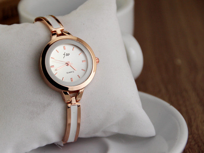 Vintage Rhinestone Bracelet Watch