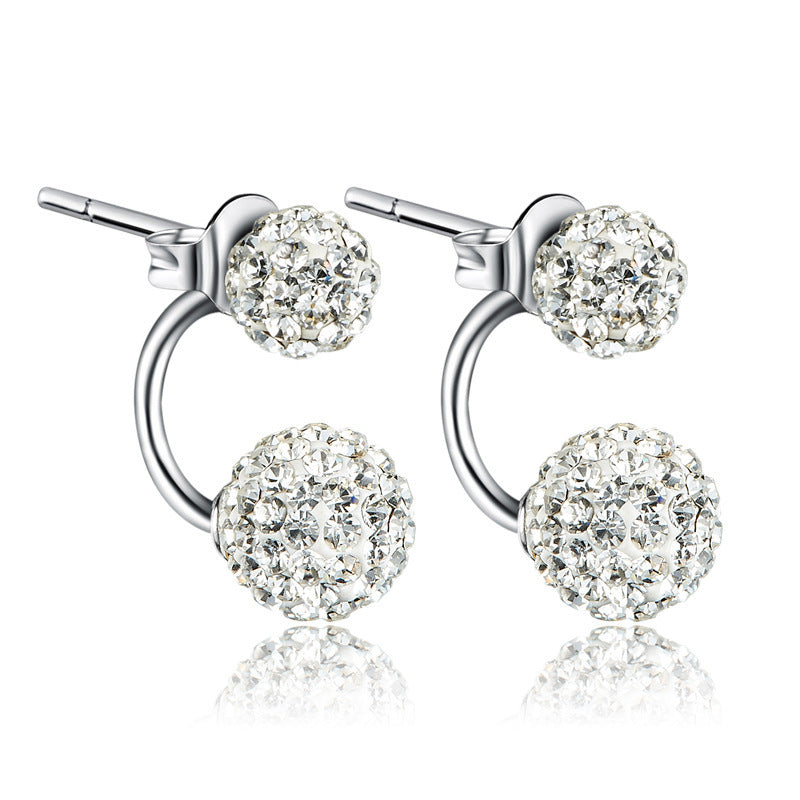 Dazzling Rhinestone Stud Earrings