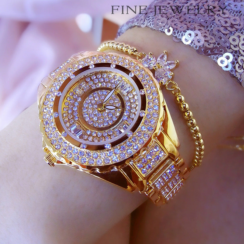 Dazzling Diamond & Crystal Accent Women's Watch