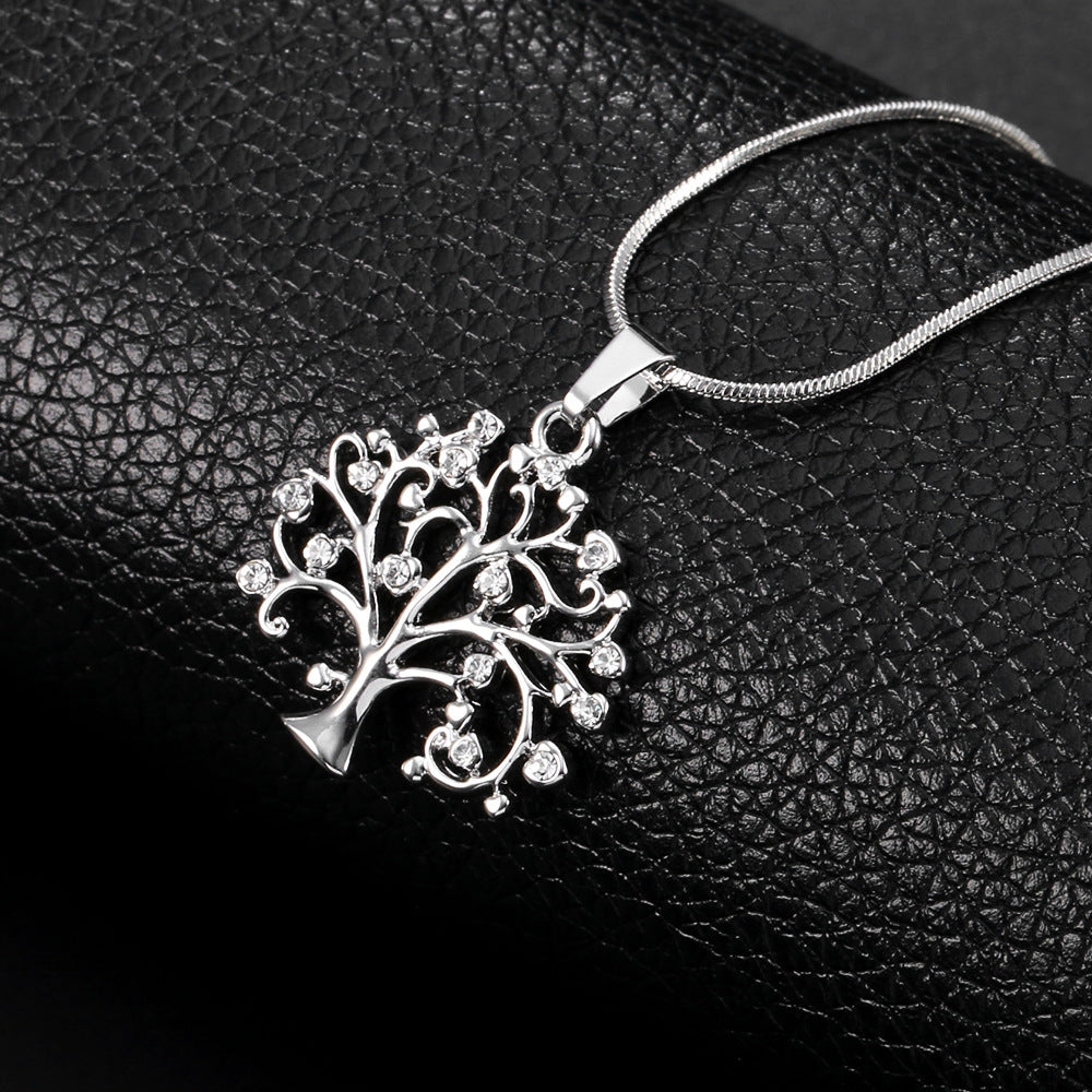 Grand Tree Of Life Multi-Layer Pendant Necklace