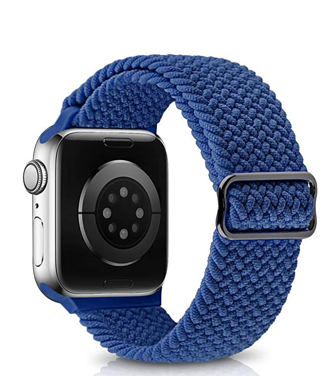 Adjustable Woven Nylon Watchband for Apple Watch