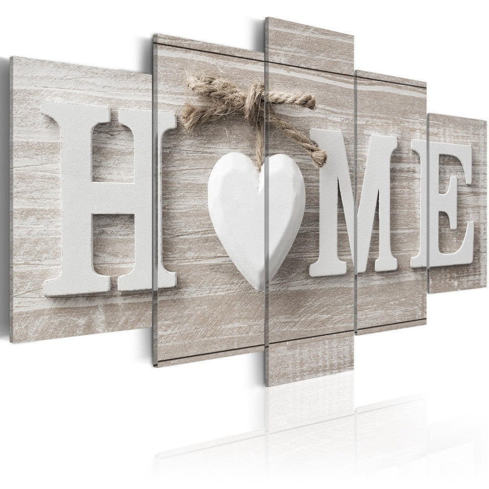 HOME Canvas Oil Painting