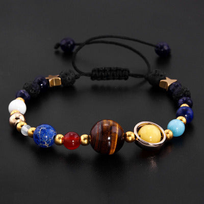 Galactic Harmony Eight Planets Bracelet